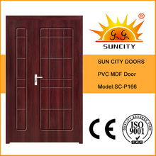 High Quality Indian Luxury Solid Toilet Door Designs (SC-P166)